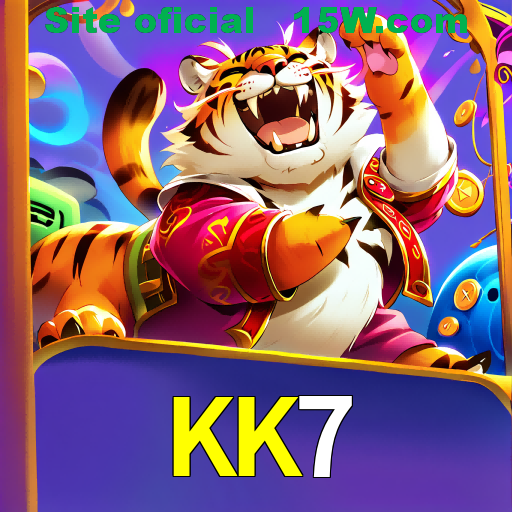 Imagem promocional da KK7 mostrando a plataforma e suas vantagens